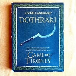 HBO Game Of Thrones Living Language Dothraki Language Course